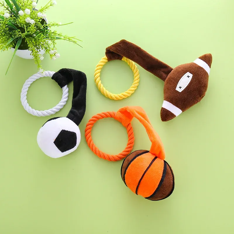 Pull Ball Plush Dog Toy - photo 2