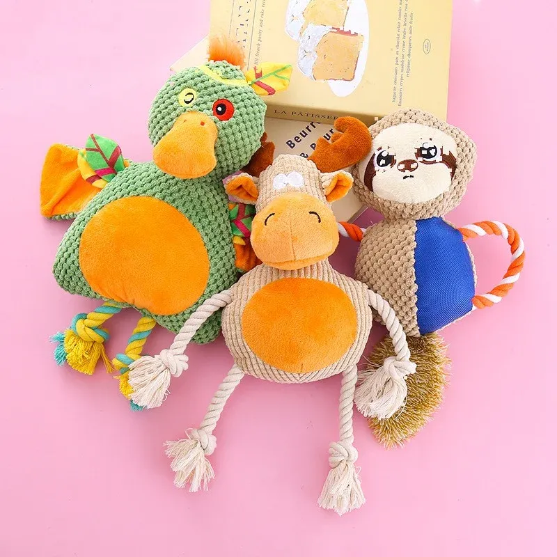 Wild Duck Plush Dog Toy wholesale from Lanshine Pet
