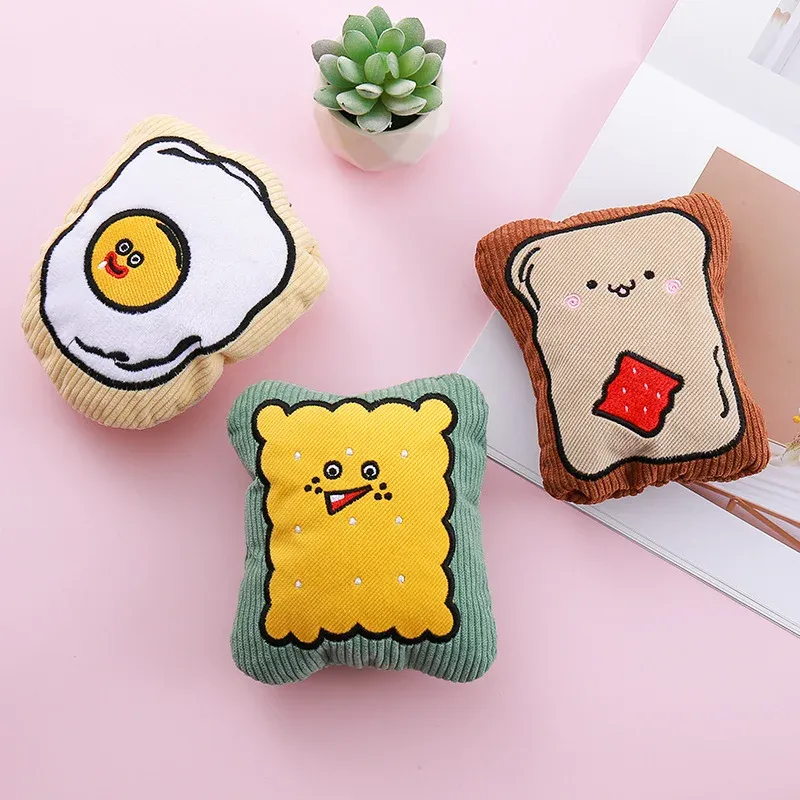 Breakfast Set Crinkle Plush Dog Toys wholesale from Lanshine Pet