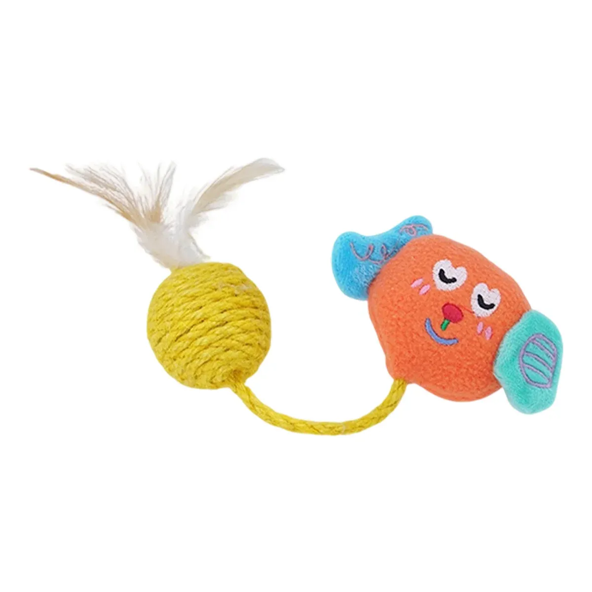 Smiley Ball Feather Cat Teaser - photo 3
