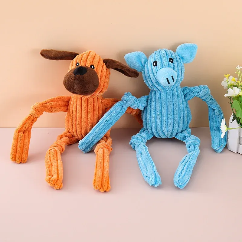 Long-Leg Pig and Dog Plush Dog Toys wholesale from Lanshine Pet