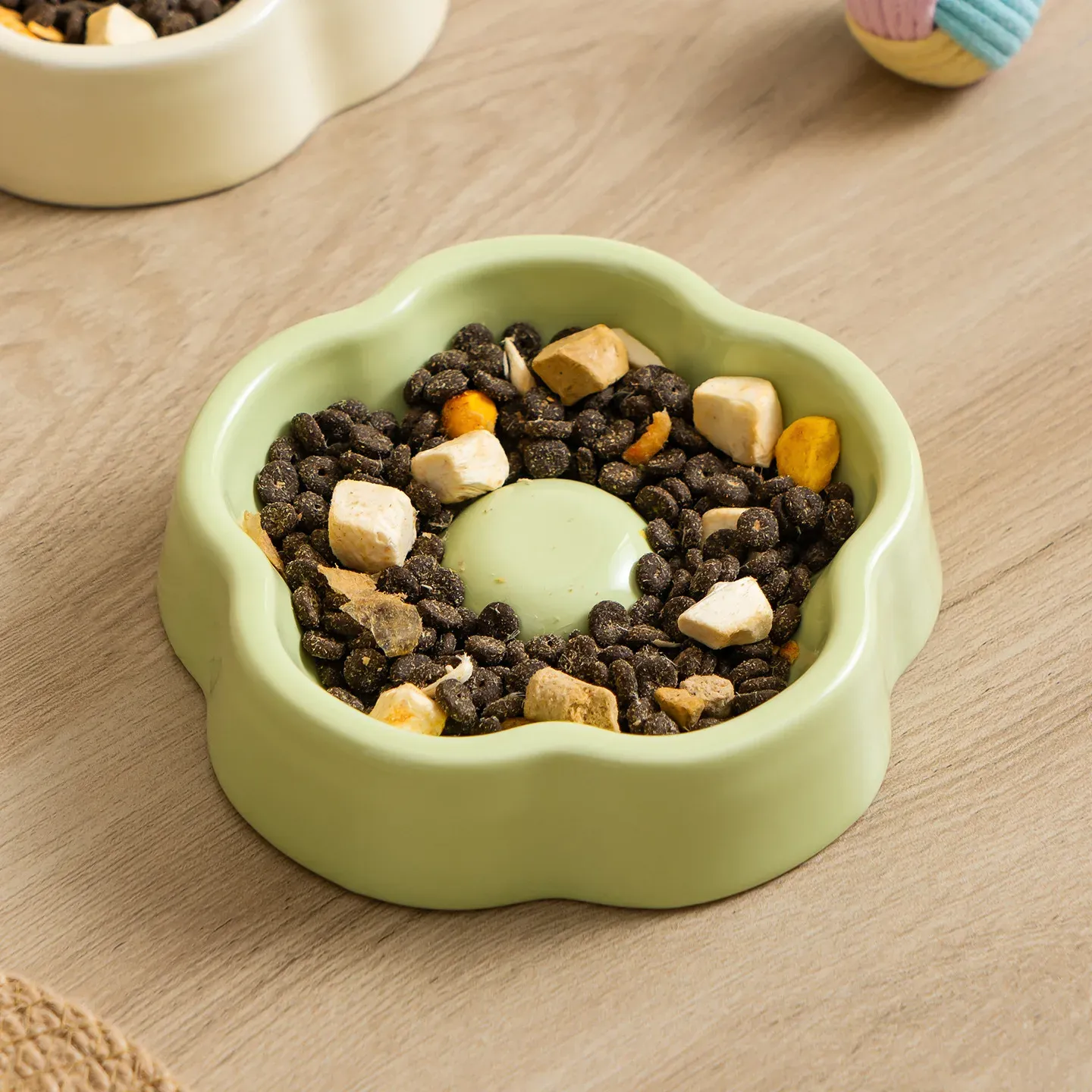 Macaron Flower-Bud Ceramic Bowl - photo 3
