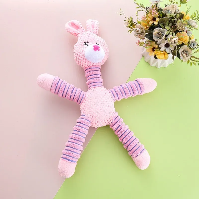 Big-Letter Forest Animals Dog Toys - photo 3