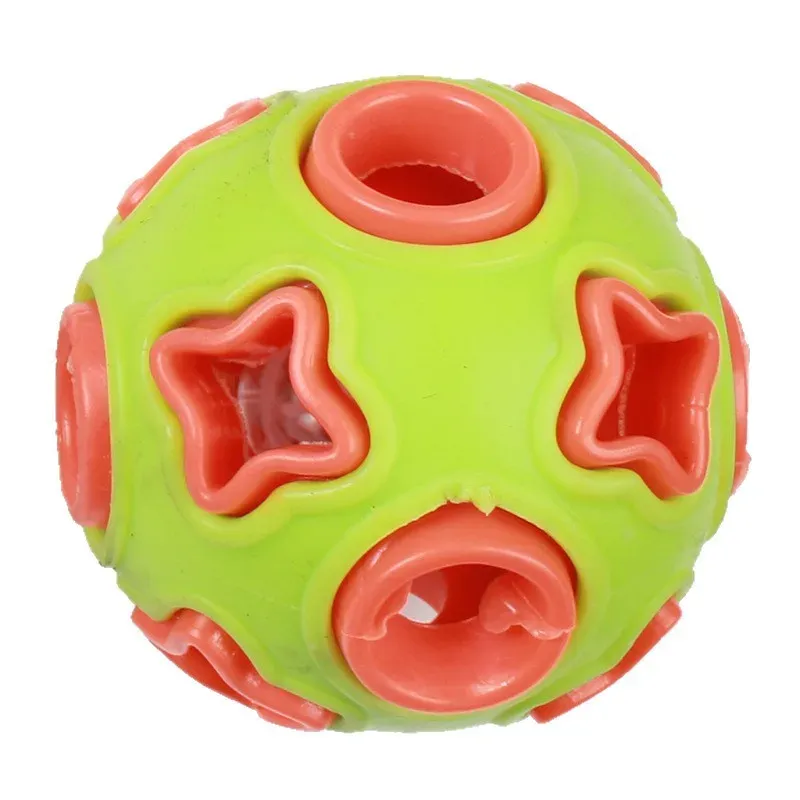 Two-Tone Four-Corner Bell Ball wholesale from Lanshine Pet