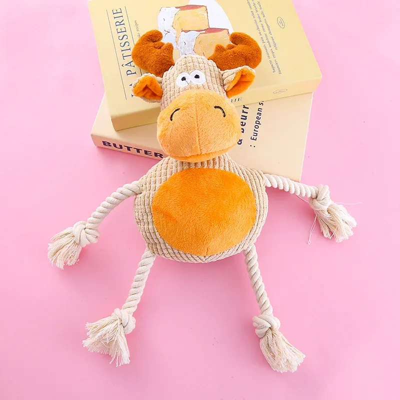 Reindeer Plush Dog Toy wholesale from Lanshine Pet