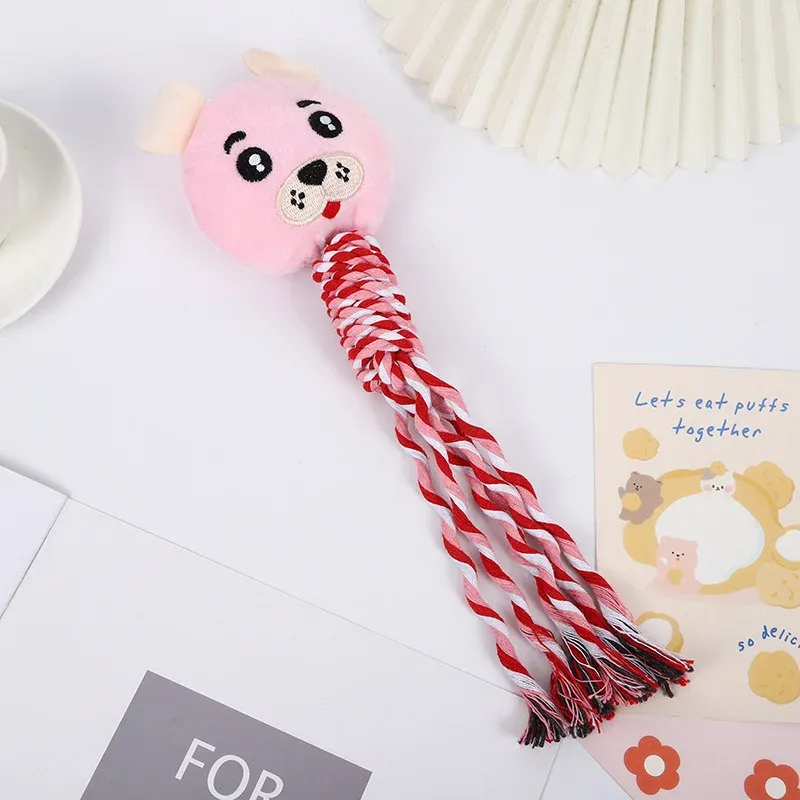 Colorful Rope Pull Animals Dog Toys - photo 5