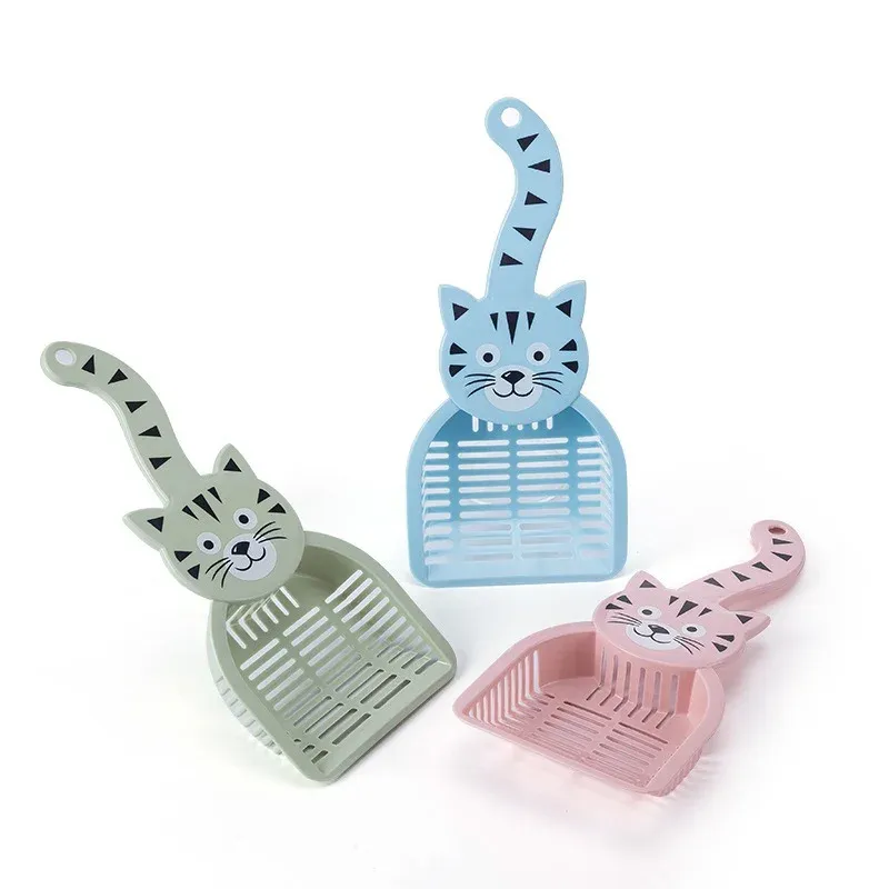 Cat-Shape Cat Litter Scoop - cat shaped litter scoop wholesale from Lanshine Pet