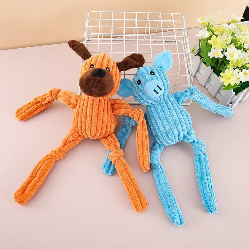 Long-Leg Pig and Dog Plush Dog Toys - photo 1