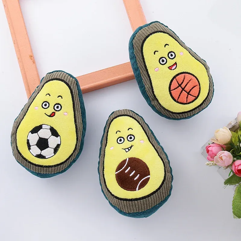 Sports Avocado Plush Dog Toy - photo 1