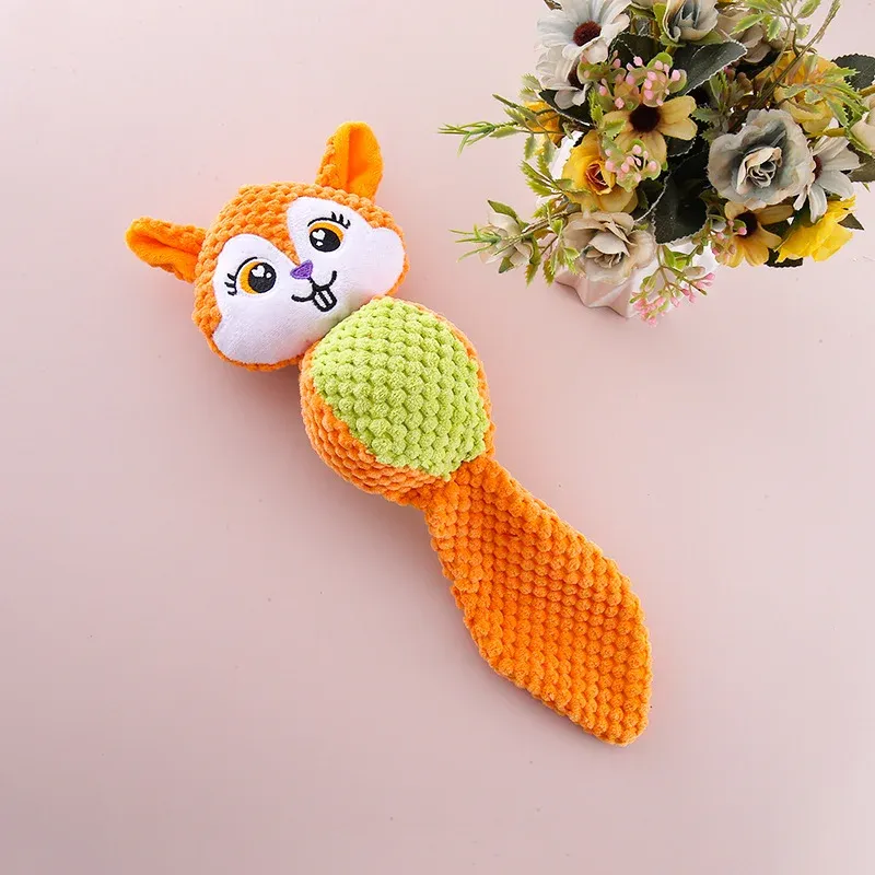 Ball-Belly Animals Plush Dog Toys (4 Designs) - photo 5