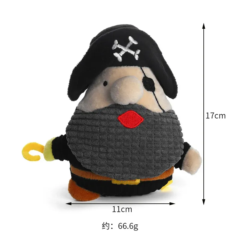 Pirate Captain Plush Dog Toy - photo 2
