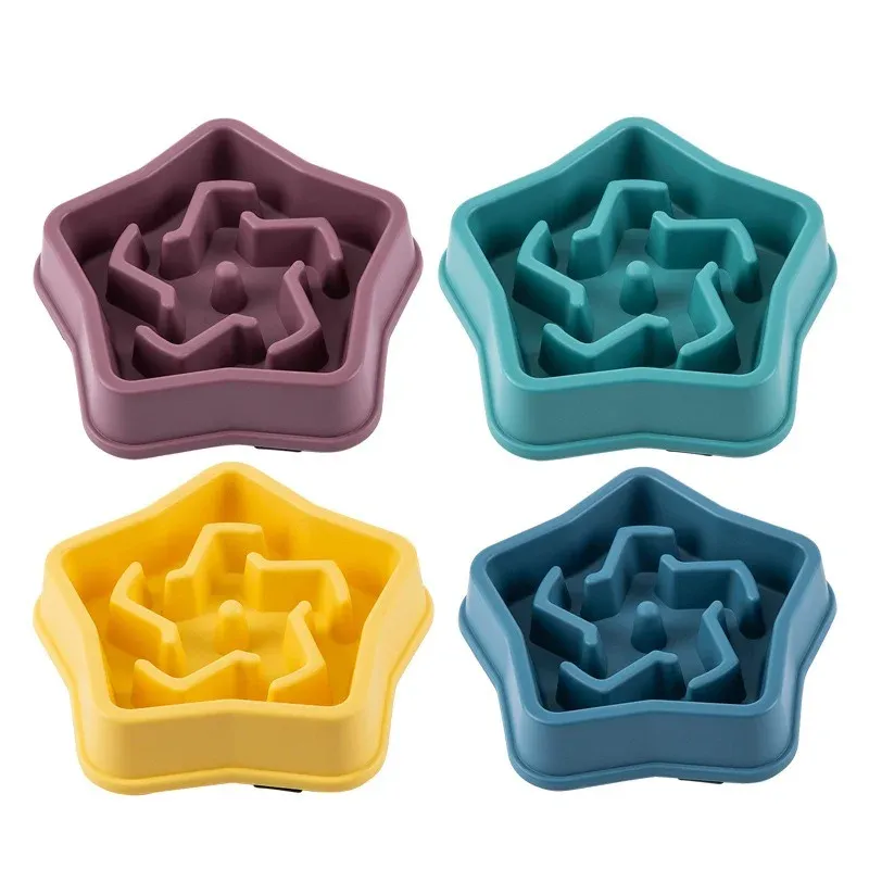Star Slow Feeder Bowl - star slow feeder wholesale from Lanshine Pet