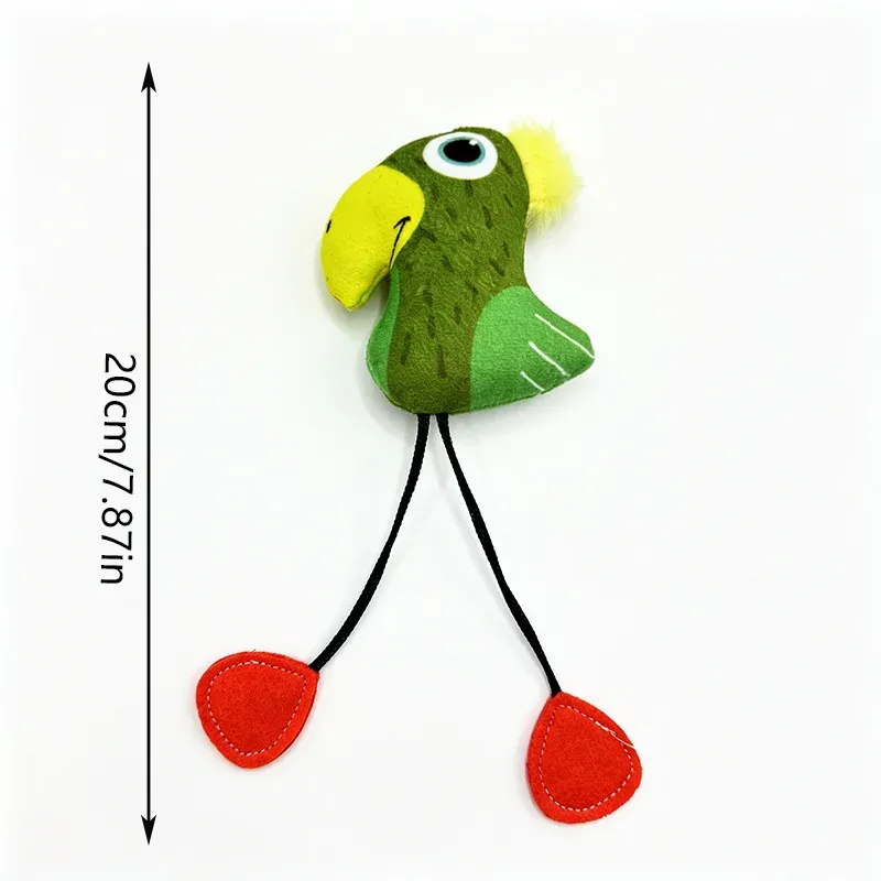 Parrot Plush Cat Toys - photo 1