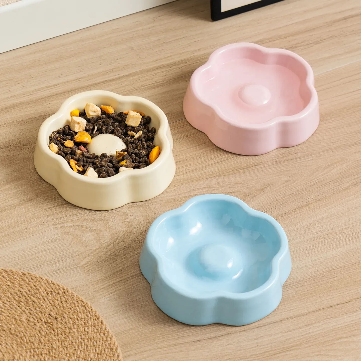 Macaron Flower-Bud Ceramic Bowl - photo 4