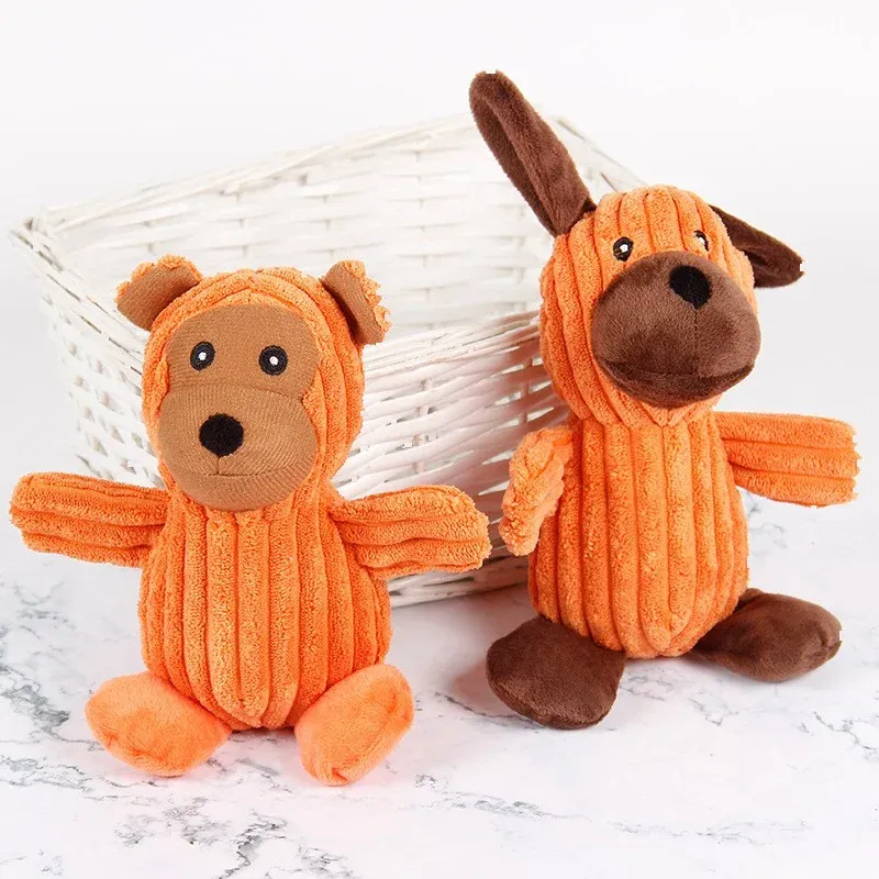 Slim Monkey Dog Rabbit Plush Dog Toys wholesale from Lanshine Pet