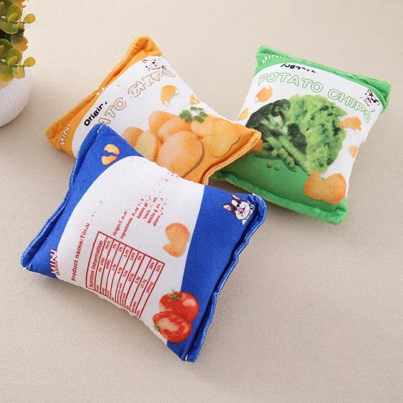 Chips Bag Plush Dog Toy - photo 2