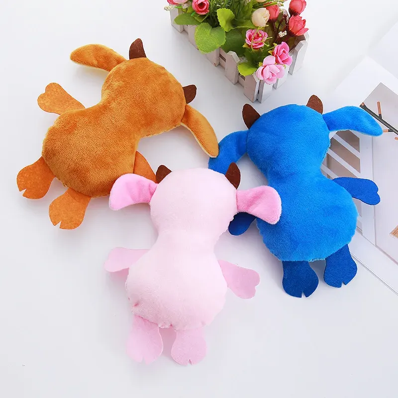 Brave Bull Plush Dog Toy - photo 3
