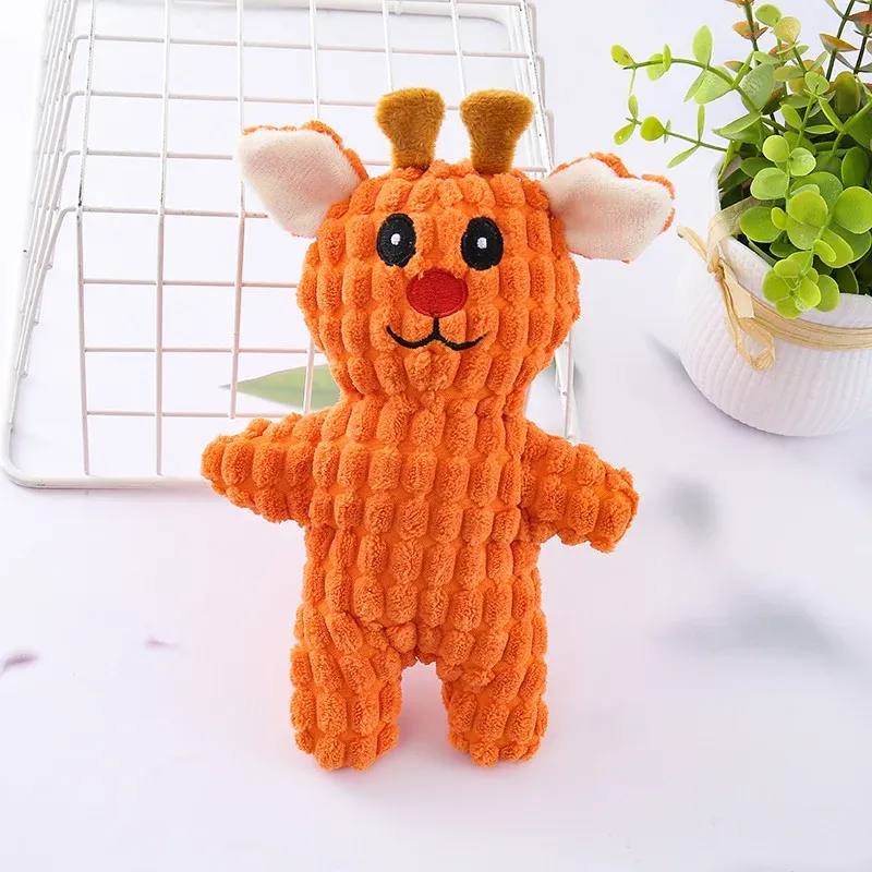 Mini Corn-Grain Animals Plush Dog Toys - photo 6