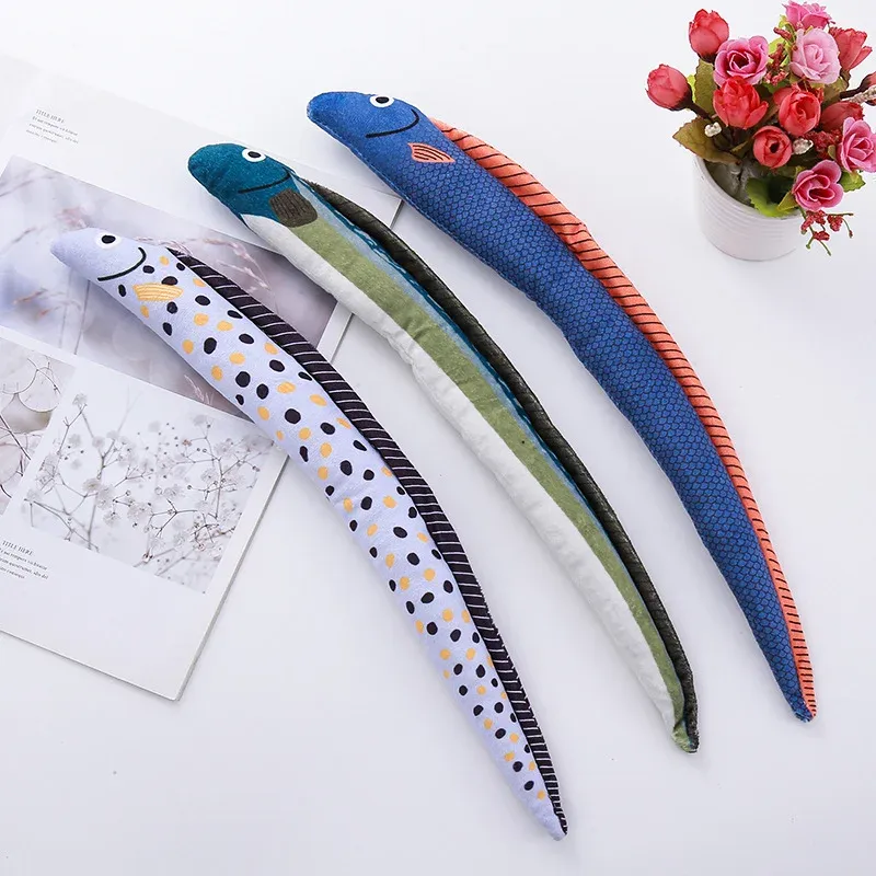 Eel Plush Dog Toy wholesale from Lanshine Pet