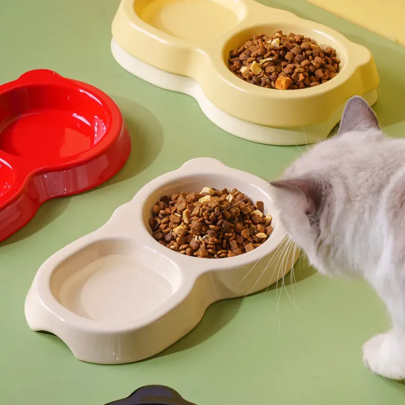 Dual Food & Water Ceramic Bowl - photo 2