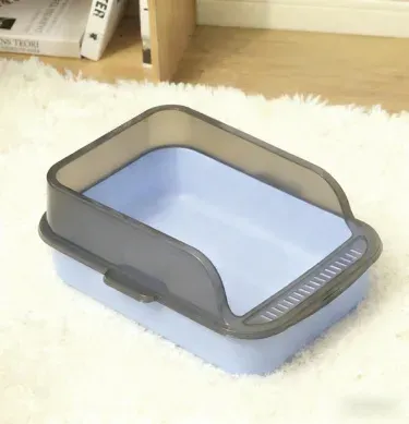 Small Handled Semi-Enclosed Litter Box - photo 2