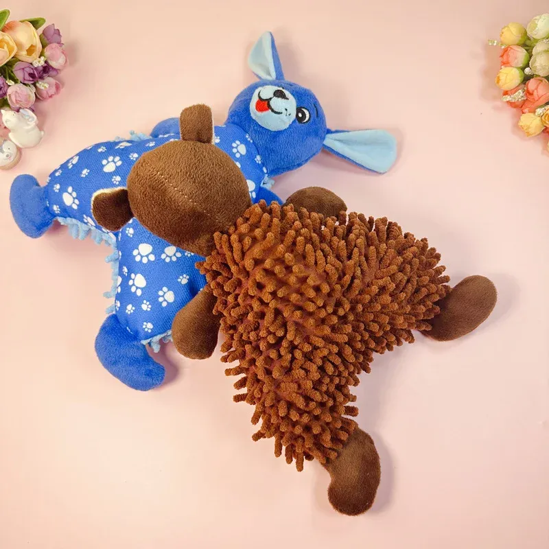 Big-Belly Mop Animals Plush Dog Toys - photo 2