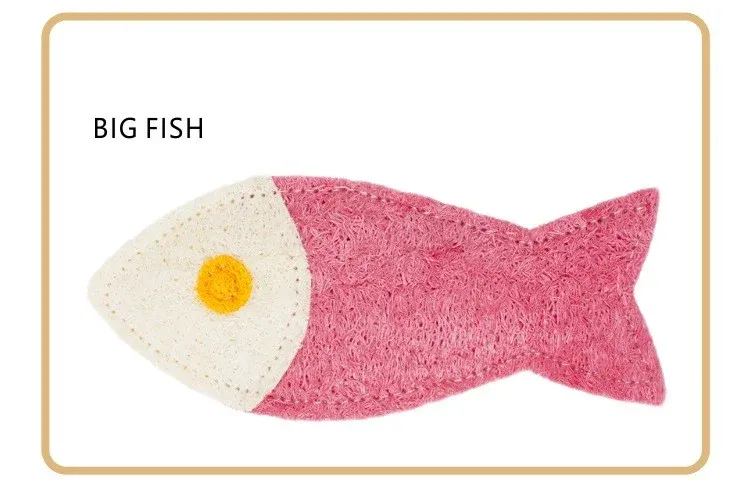 Natural Loofah Cat Chew Toys with Catnip - photo 6