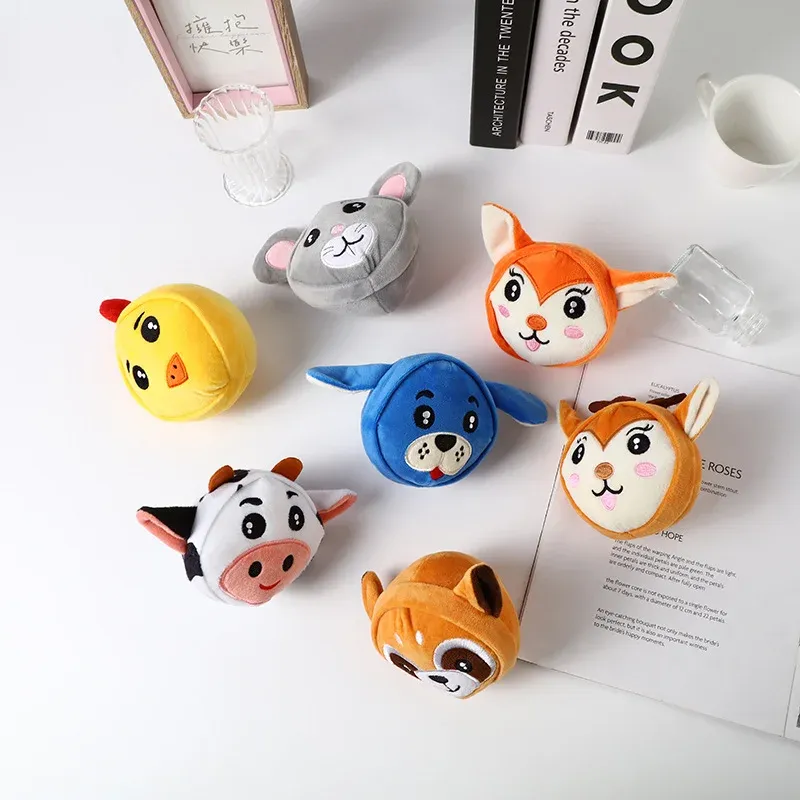 Big-Head Fox Koala Dog Plush Toys - photo 1