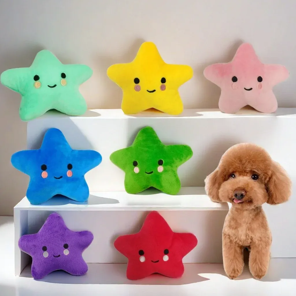 Star Plush Dog Toy wholesale from Lanshine Pet