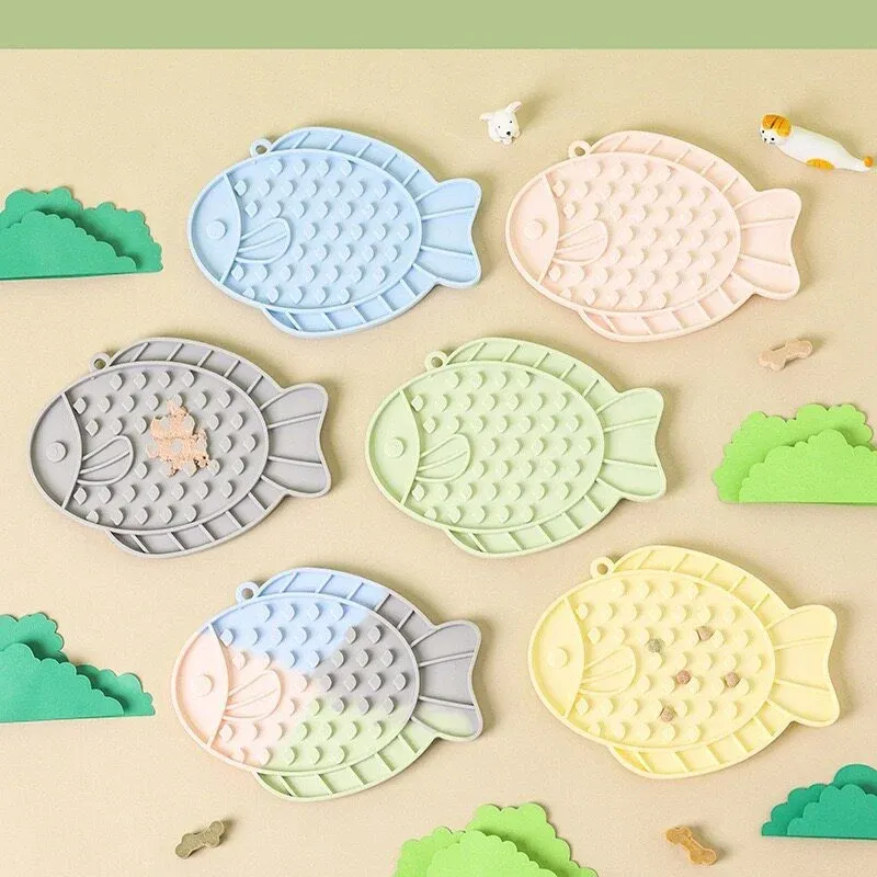 Small Fish Lick Mat - fish lick mat wholesale from Lanshine Pet