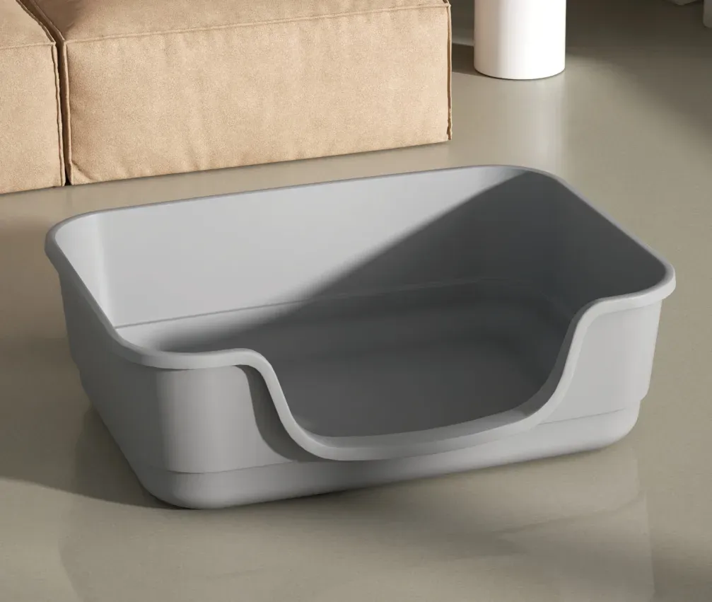 43cm Bathtub Litter Box with Mesh wholesale pet product from Lanshine Pet
