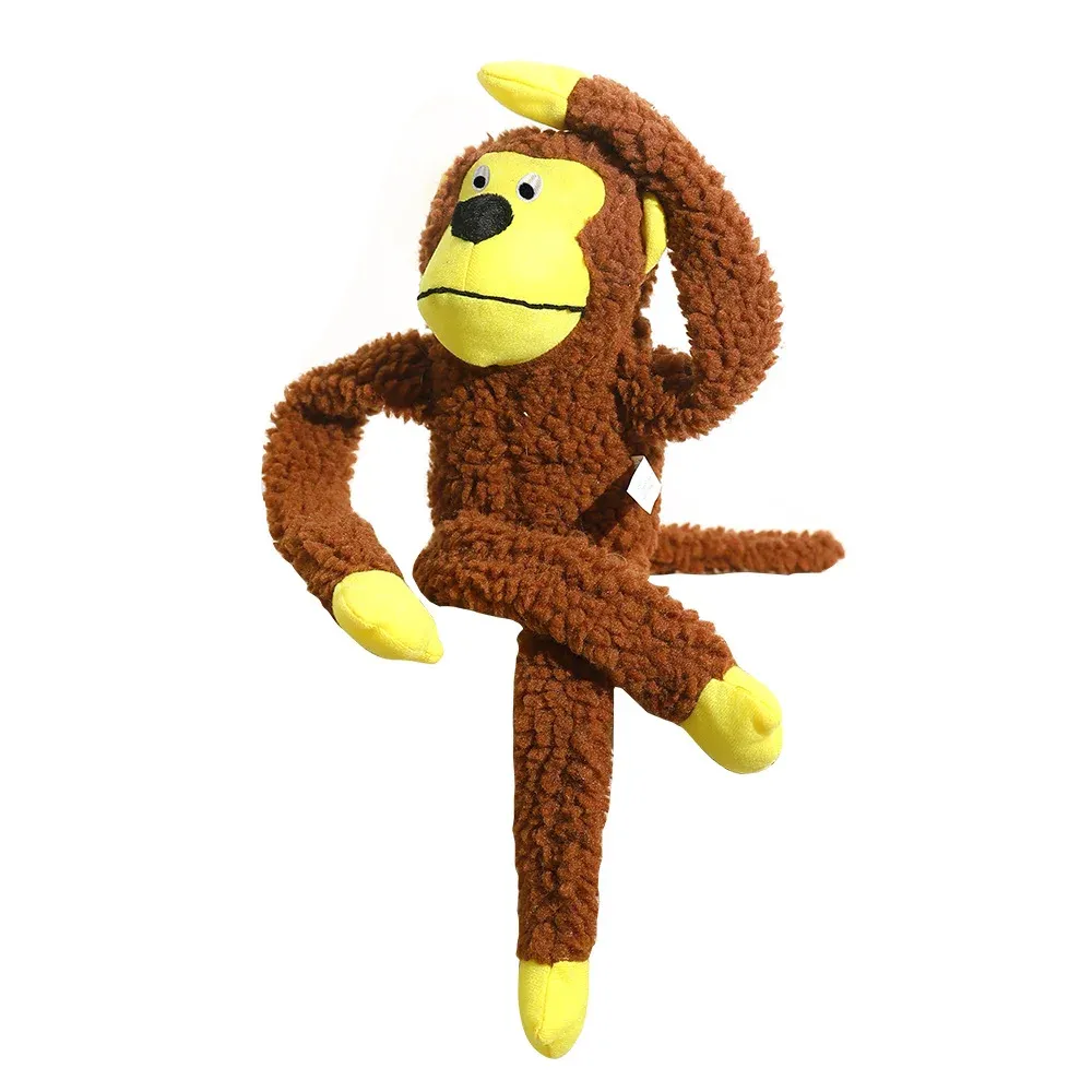 Long Monkey Plush Dog Toy wholesale from Lanshine Pet
