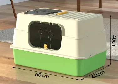 Three-Tier Square Litter Box – PP - photo 3