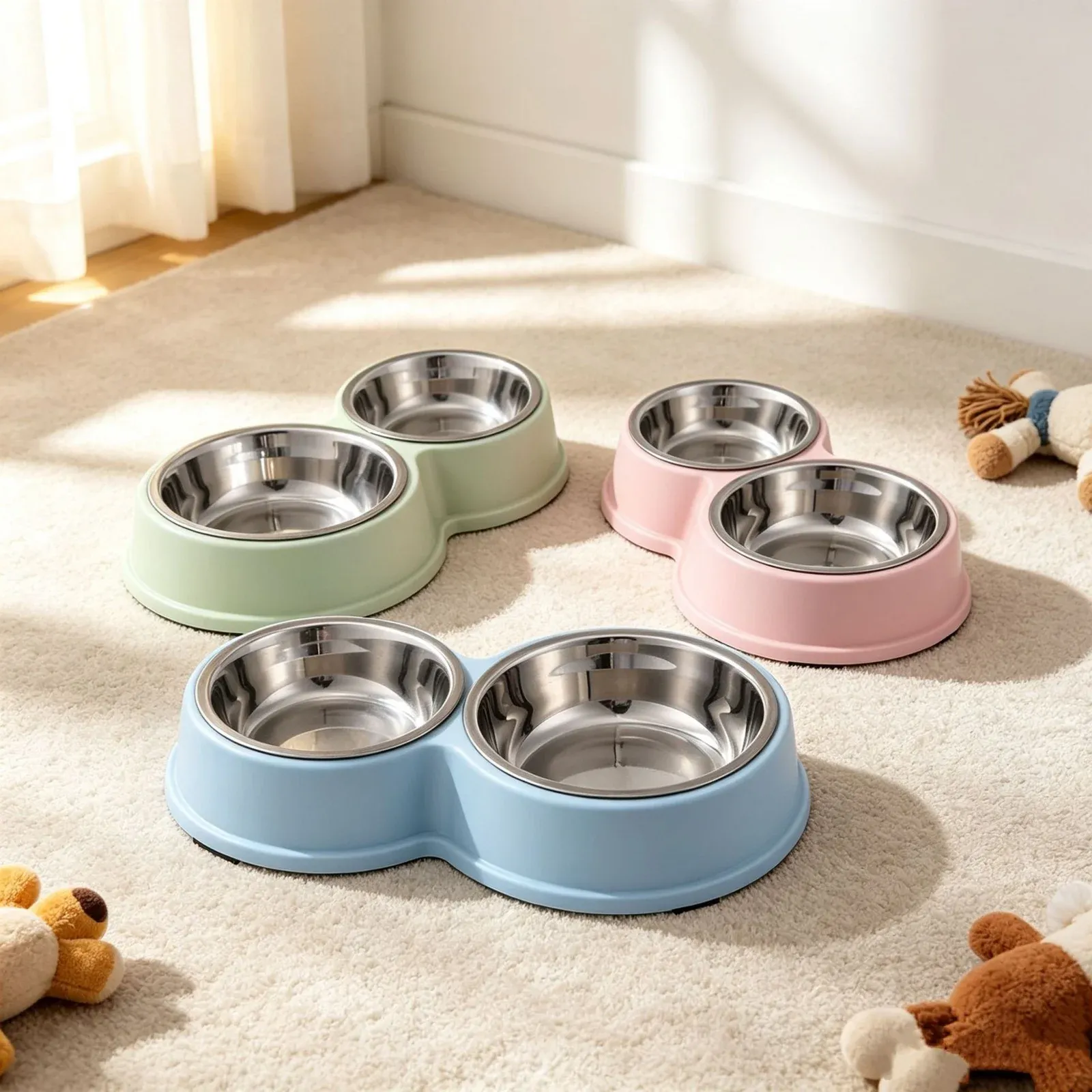 Figure-Eight Gourd Bowl - gourd pet bowl wholesale from Lanshine Pet