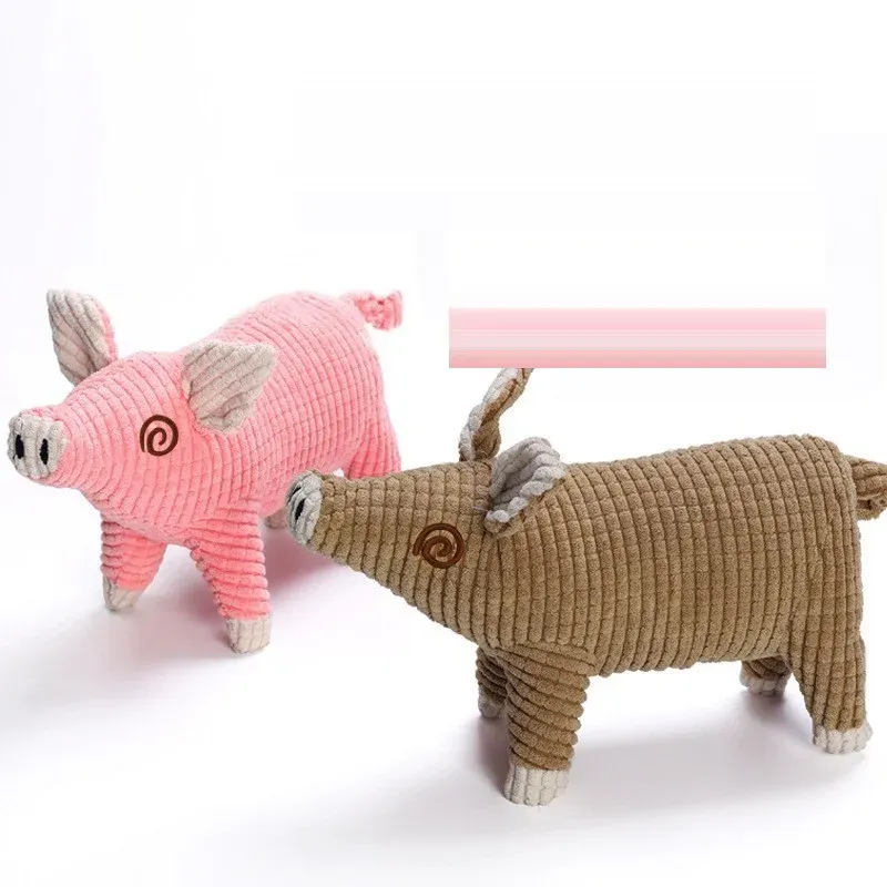 Naughty Pig Plush Dog Toy wholesale from Lanshine Pet
