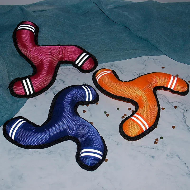 Oxford 3-Way Boomerang Dog Toy wholesale from Lanshine Pet