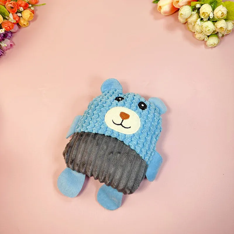 Happy Bear Plush Dog Toy - photo 2