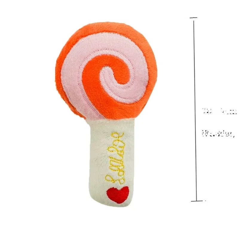 Lollipop Plush Dog Toy - photo 2