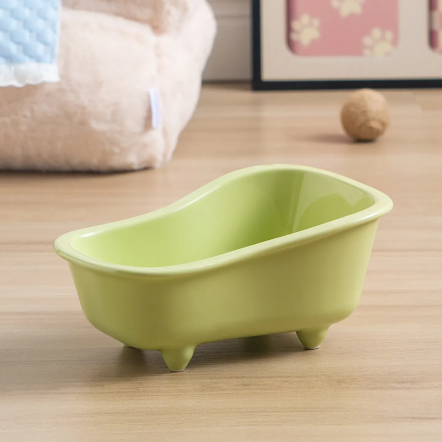 Creative Bathtub-Shaped Ceramic Bowl (700ml) - photo 4