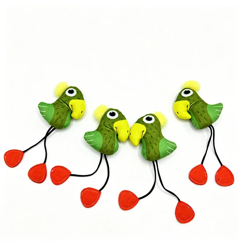 Parrot Plush Cat Toys - photo 2