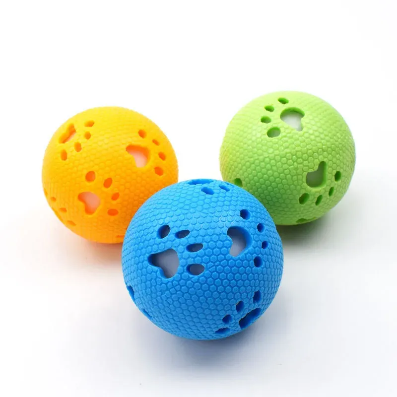 Squeaky Hollow Paw Ball wholesale from Lanshine Pet