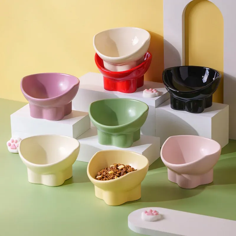 Tall Ceramic Pet Bowl (200ml) wholesale from Lanshine Pet