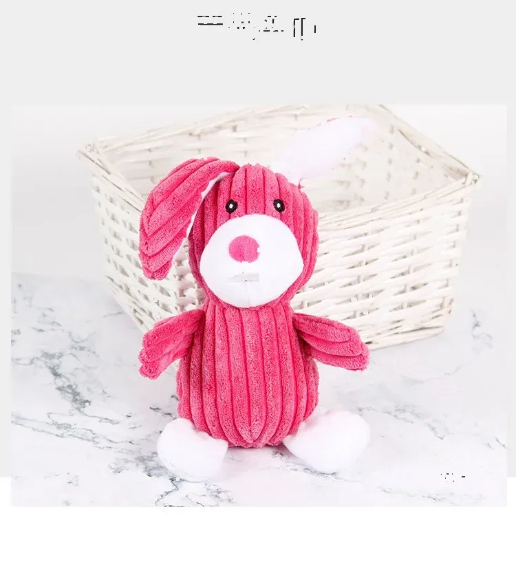 Slim Monkey Dog Rabbit Plush Dog Toys - photo 1