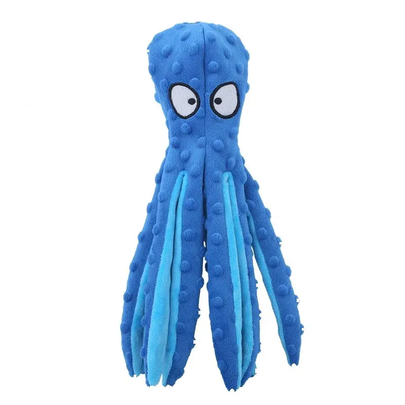 Shell Octopus Plush Dog Toy - photo 4