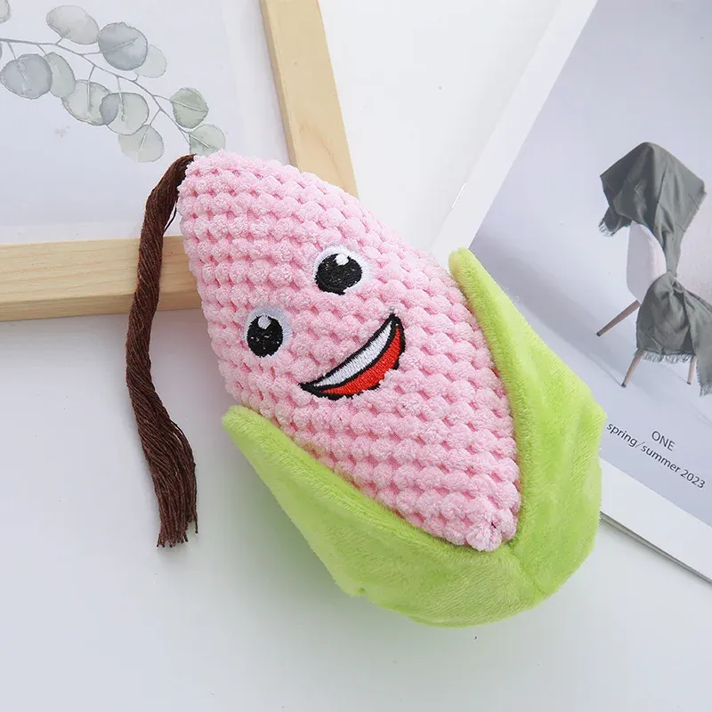 Crinkle Corn Plush Dog Toy - photo 3