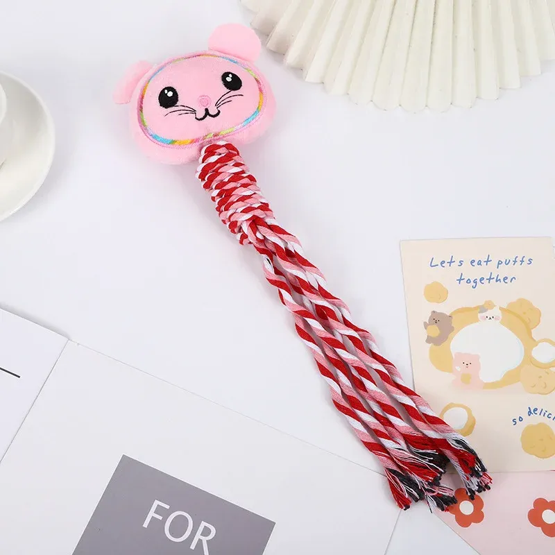 Colorful Rope Pull Animals Dog Toys - photo 6