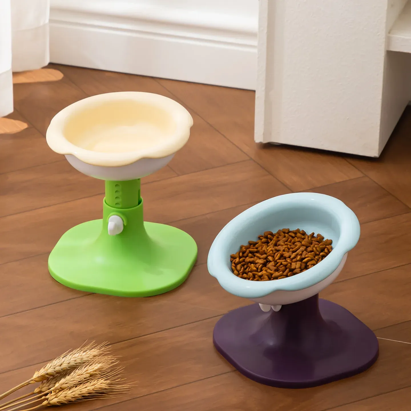 Sunflower Ceramic Bowl with Adjustable Stand - photo 3