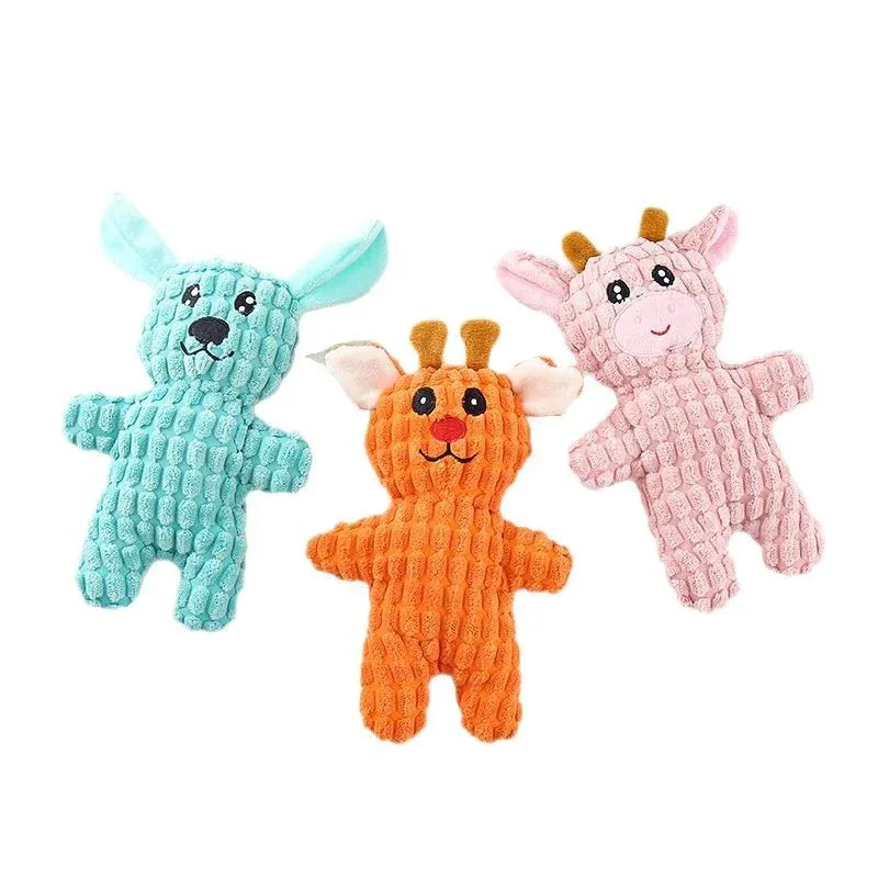 Mini Corn-Grain Animals Plush Dog Toys - photo 3