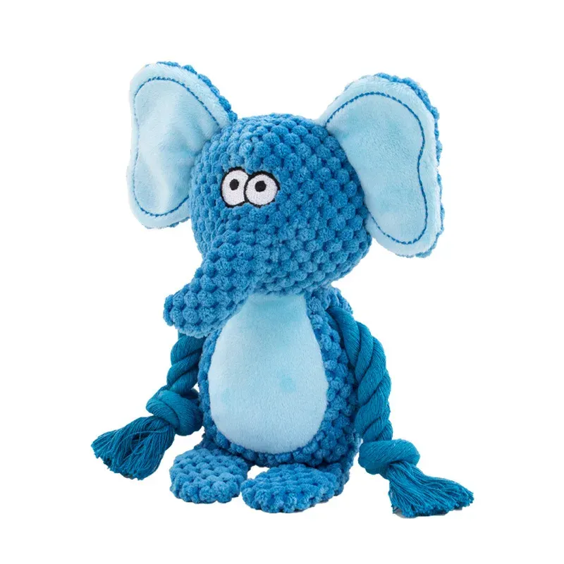Corduroy Farm Animal Plush Dog Toys - photo 5