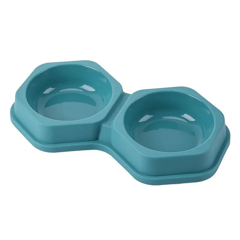 Hexagon Plastic Double Bowl - photo 1